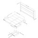 South Shore Step One King Platform Bed with Drawers and Headboard Set ...