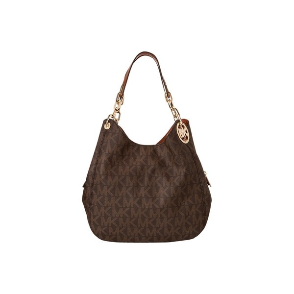 michael kors fulton large shoulder tote luggage