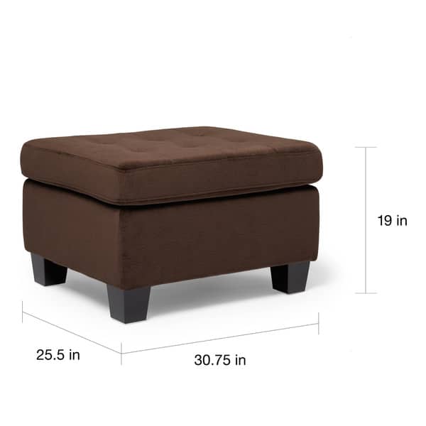 Canterbury 3piece Charcoal Fabric Sectional Sofa Set by Christopher