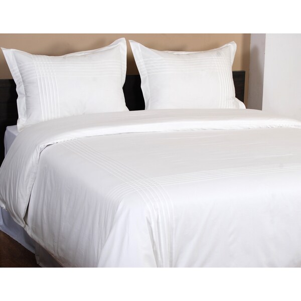 Chester 3-piece White Duvet Set