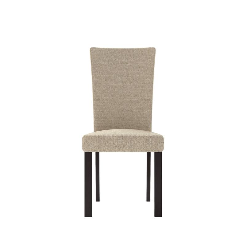 Bistro Woven Fabric Dining Chairs, Set of 2
