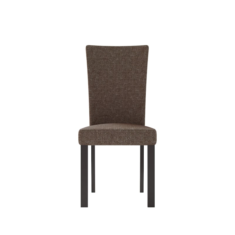 Bistro Woven Fabric Dining Chairs, Set of 2