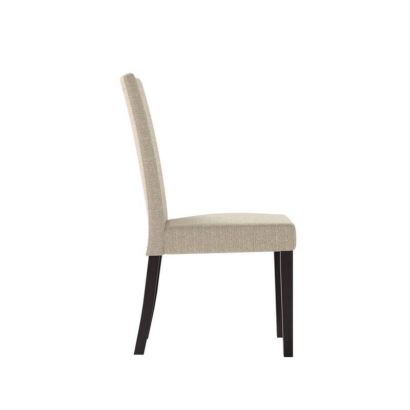 Bistro Woven Fabric Dining Chairs, Set of 2