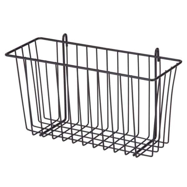 Honey-Can-Do Black Wire Accessory Basket