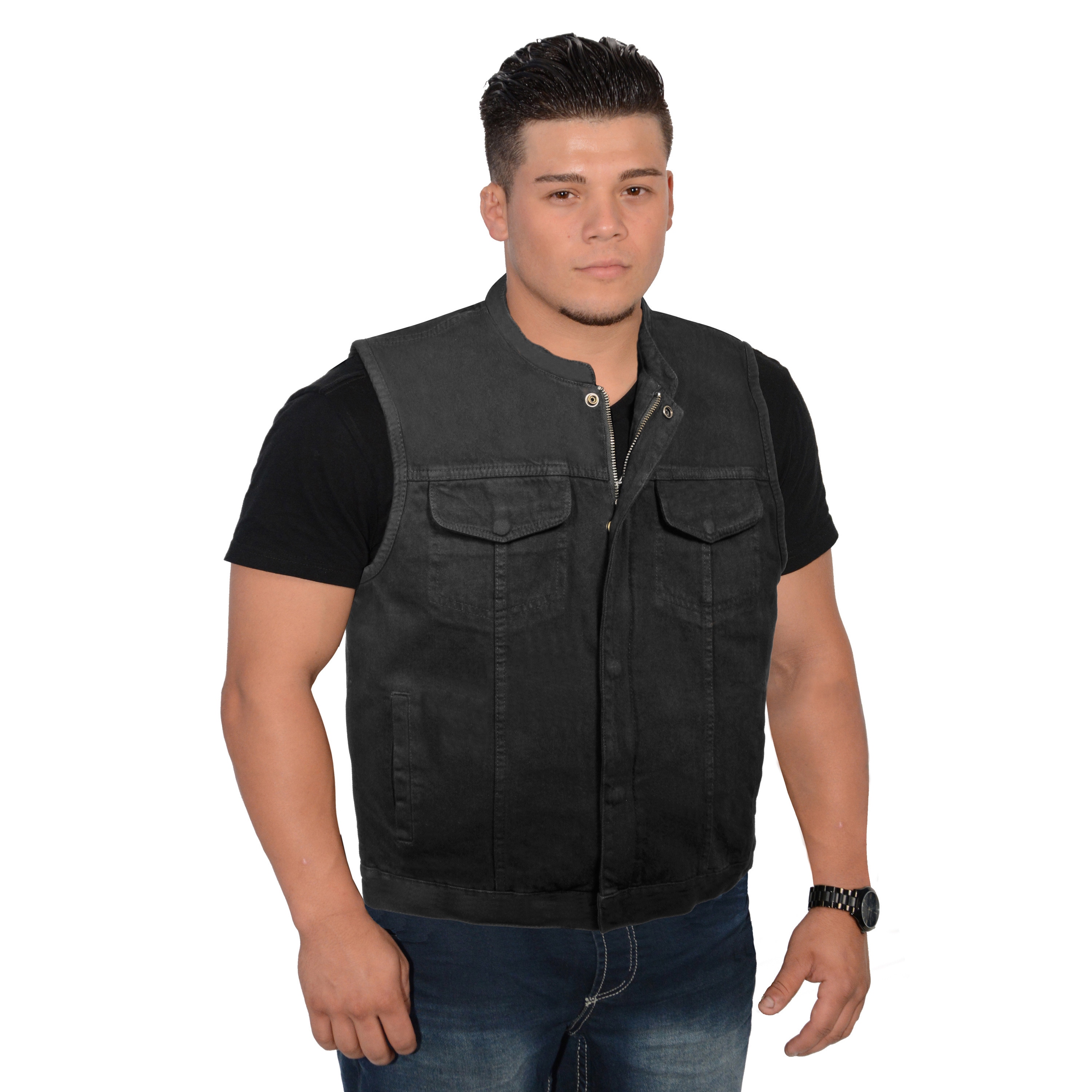 Club vest denim Clearance
