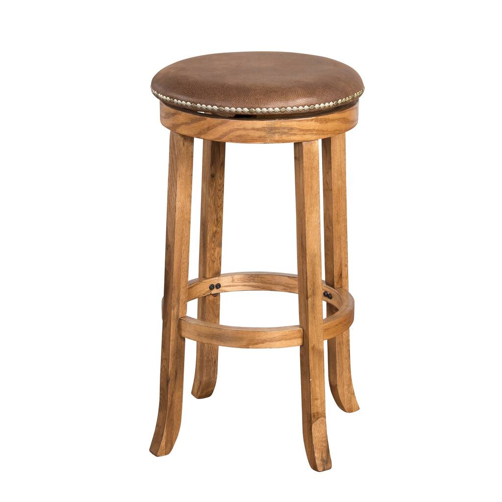 Sunny Designs Sedona Swivel Backless Bar Stool