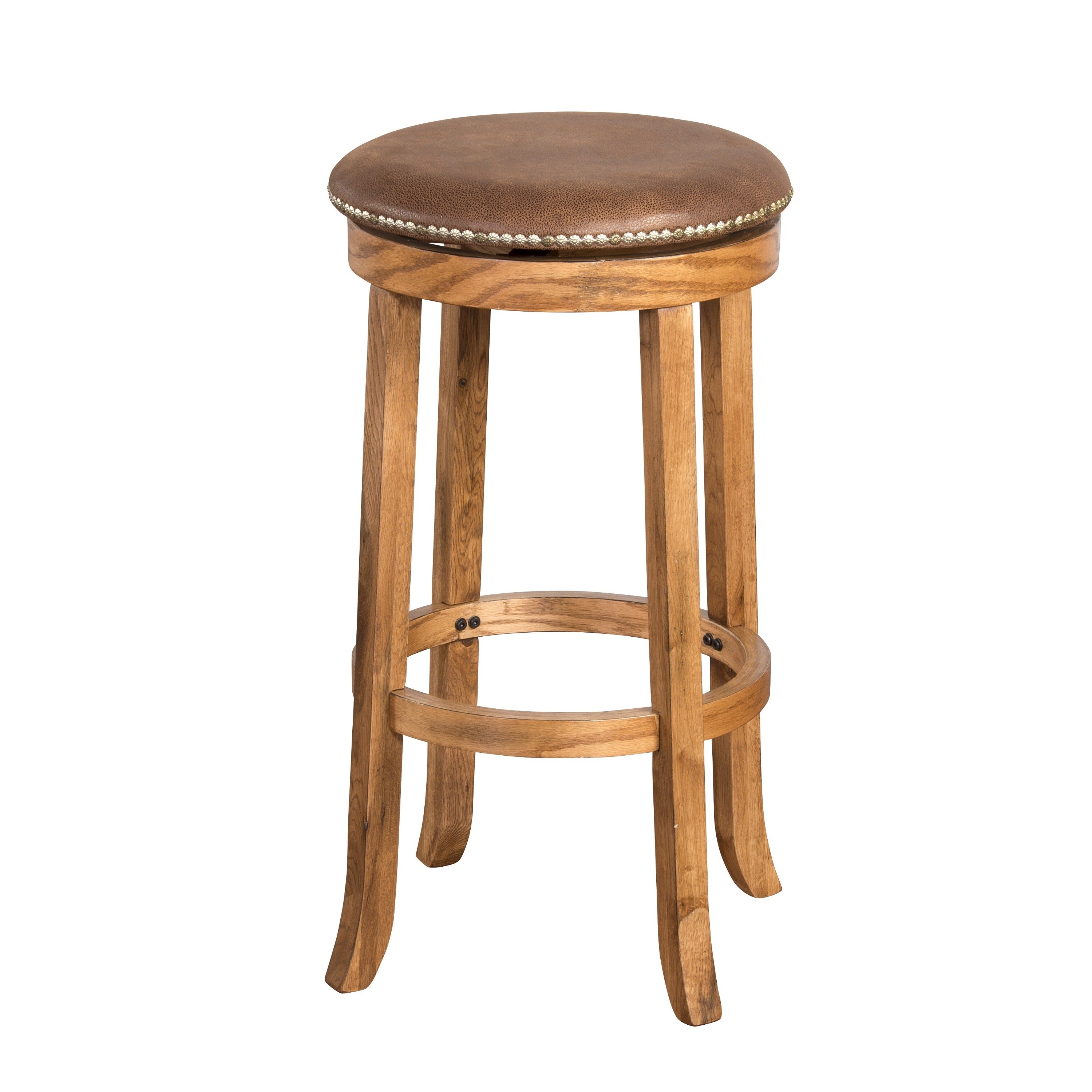Shop Black Friday Deals On Sunny Designs Sedona Swivel Backless Bar Stool Overstock 10824898