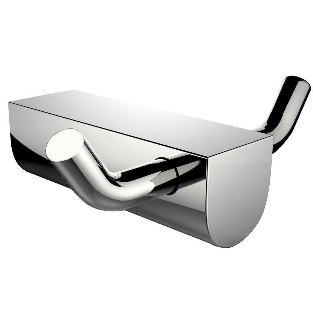 Double Robe Hook In Chrome