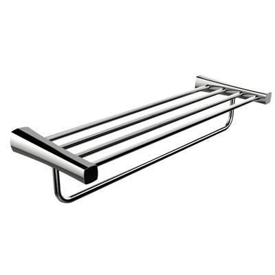 24-inch Multi-rod Towel Rack In Chrome