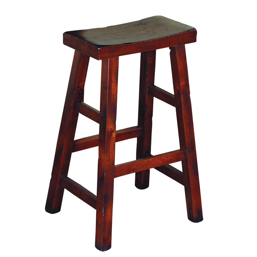 Sunny Designs Santa Fe 30-inch Saddle Seat Bar Stool