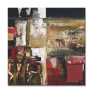 'Abstract XXVI' Wrapped Canvas Wall Art Set