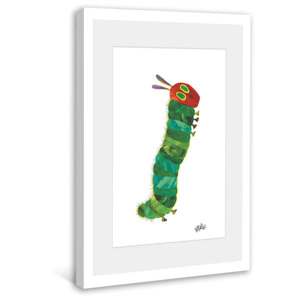 Marmont Hill - Standing Caterpillar by Eric Carle Painting on Framed ...