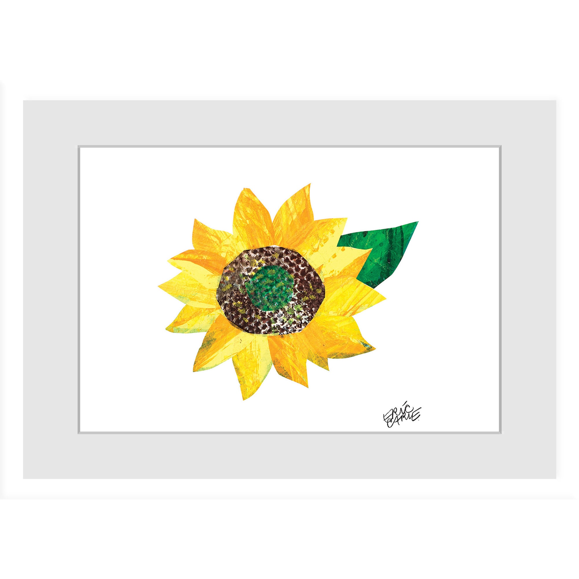 Marmont Hill - Yellow Sunflower by Eric Carle Painting on Framed