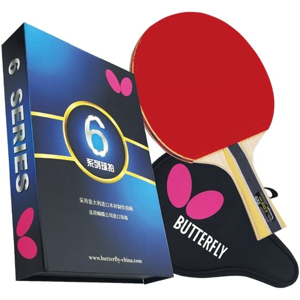 Butterfly 603 Table Tennis Racket Set with Ping Pong Paddle Case