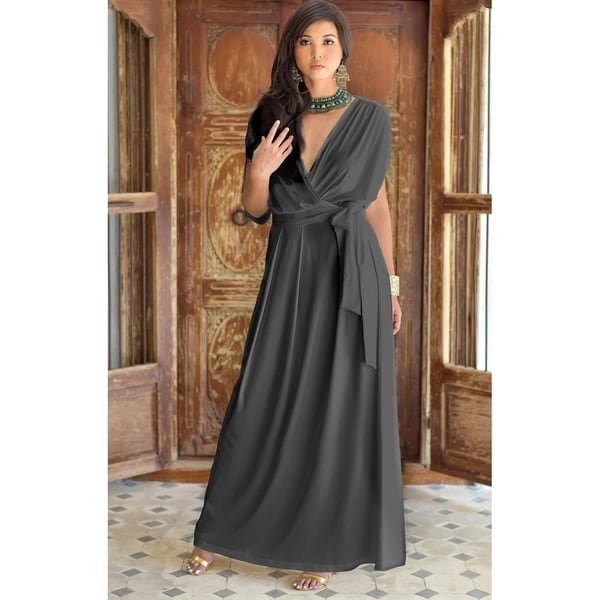 maxi cocktail dresses with sleeves