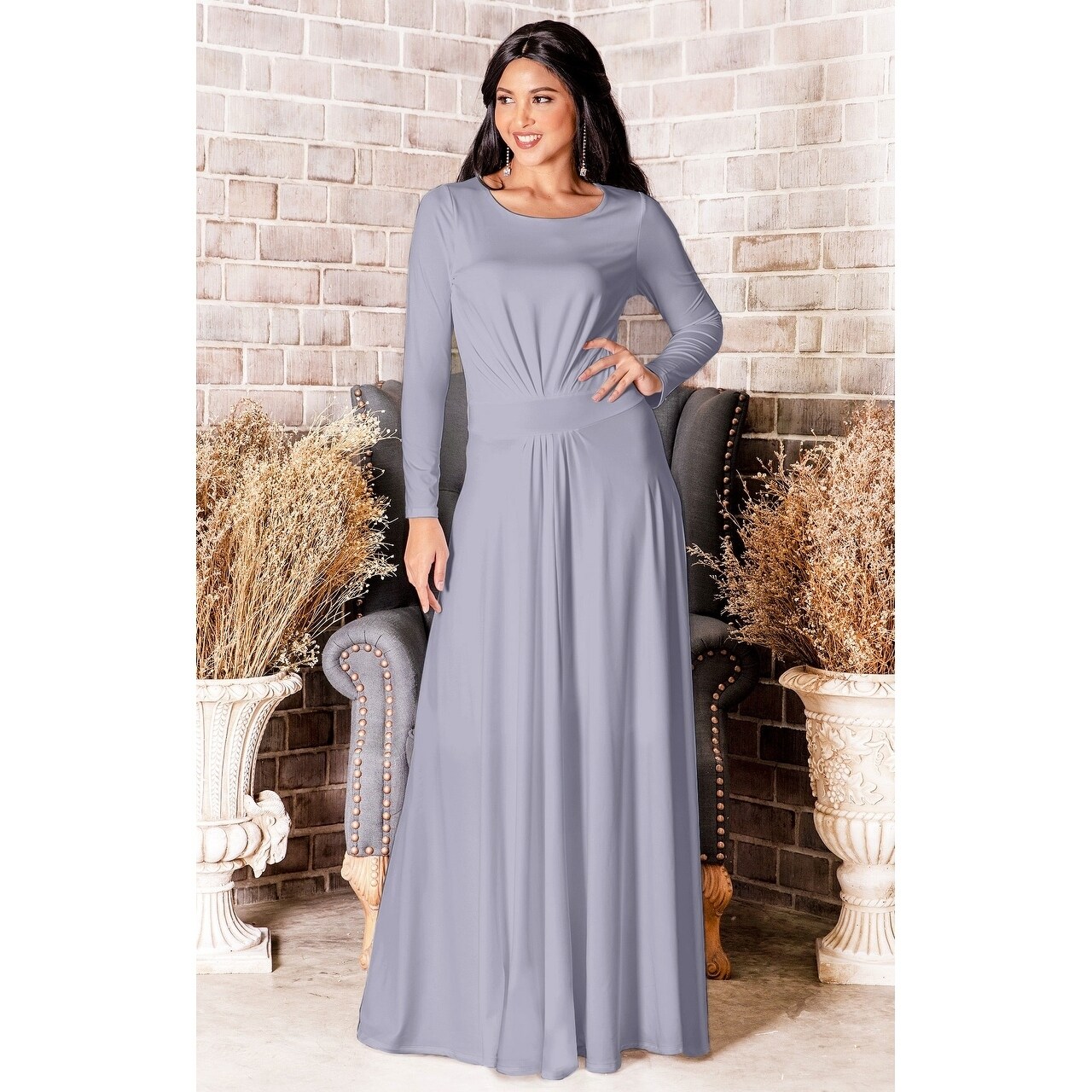 long evening maxi dress