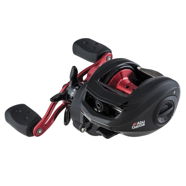 Abu Garcia Black Max Low Profile Reel LP 6.4:1 Gear Ratio 5 Bearings 18 lb Max Drag Left Hand Clam Package