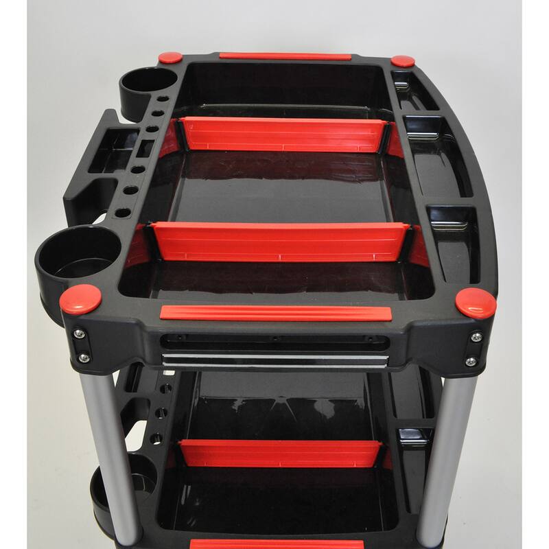 Luxor Mechanic's Three-Shelf Cart