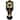 Bedford Clock Collection Traditional Chocolate Wood Chiming Wall Clock