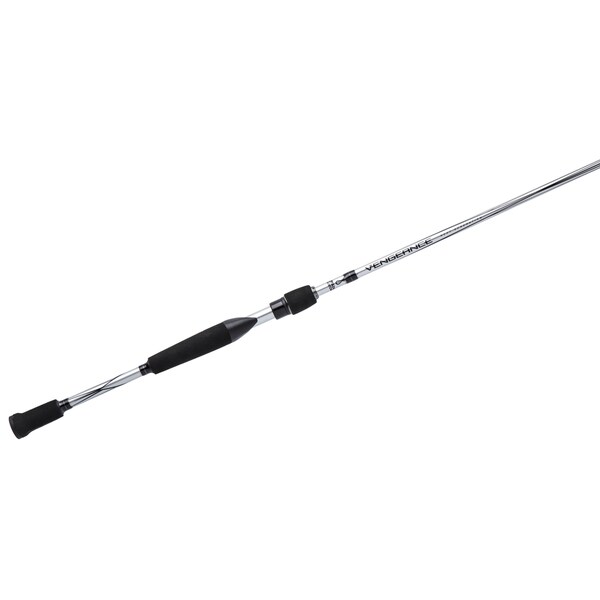 Abu Garcia Vengeance Spinning Rod 6'6 Length 1 Piece Rod Medium/ Heavy Power Fast Action
