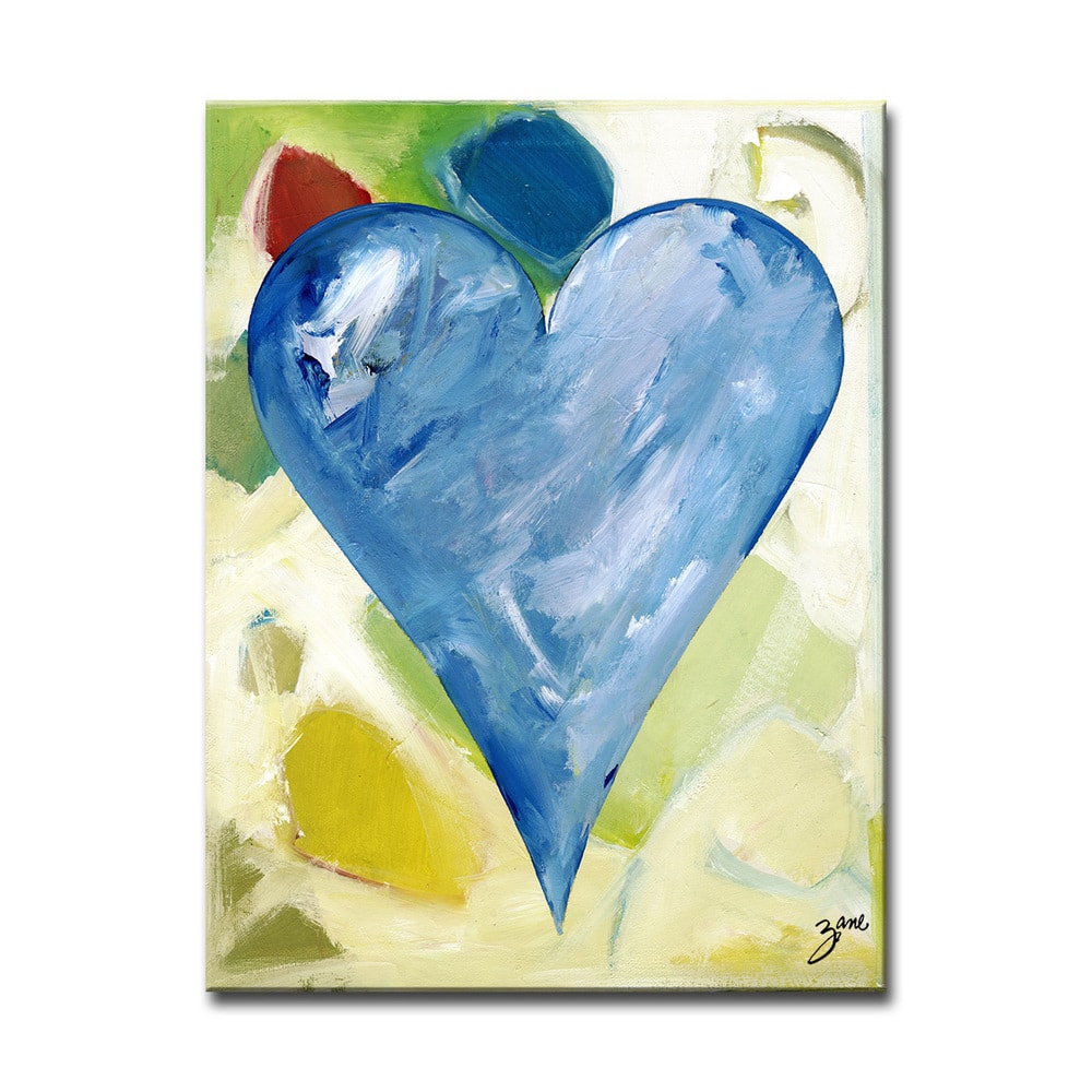 'Zurich' Heartwork Wrapped Canvas Wall Art