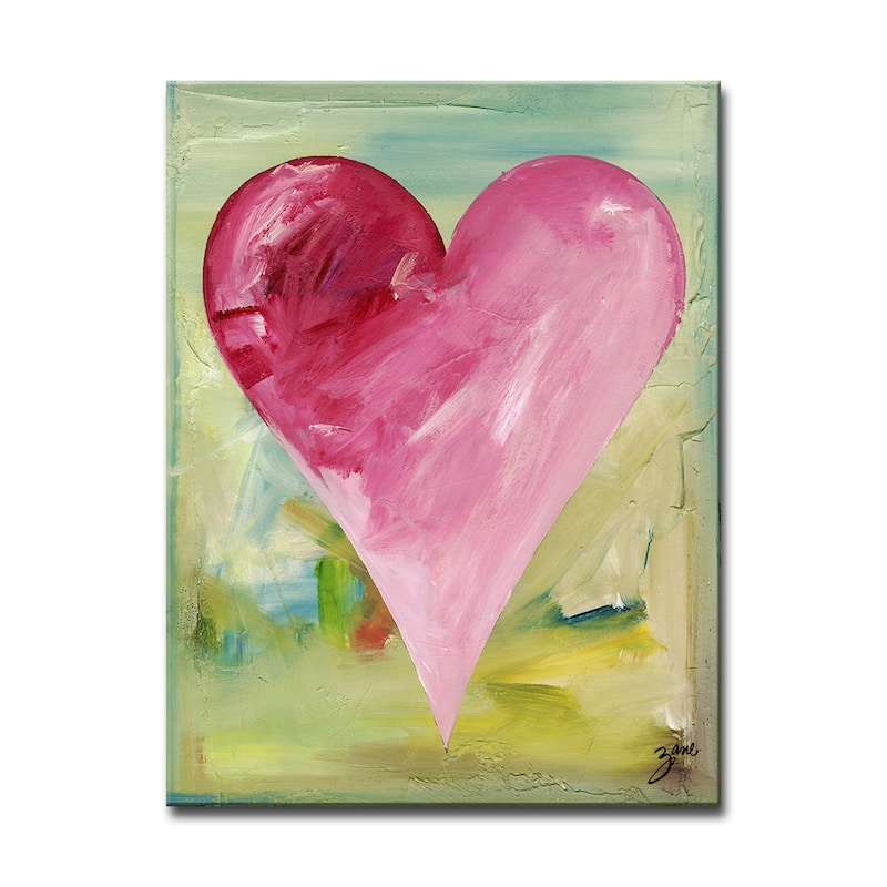 'Mumbai' Heartwork Wrapped Canvas Art