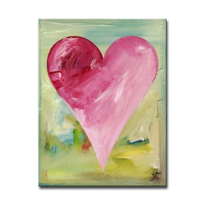 'Mumbai' Heartwork Wrapped Canvas Art