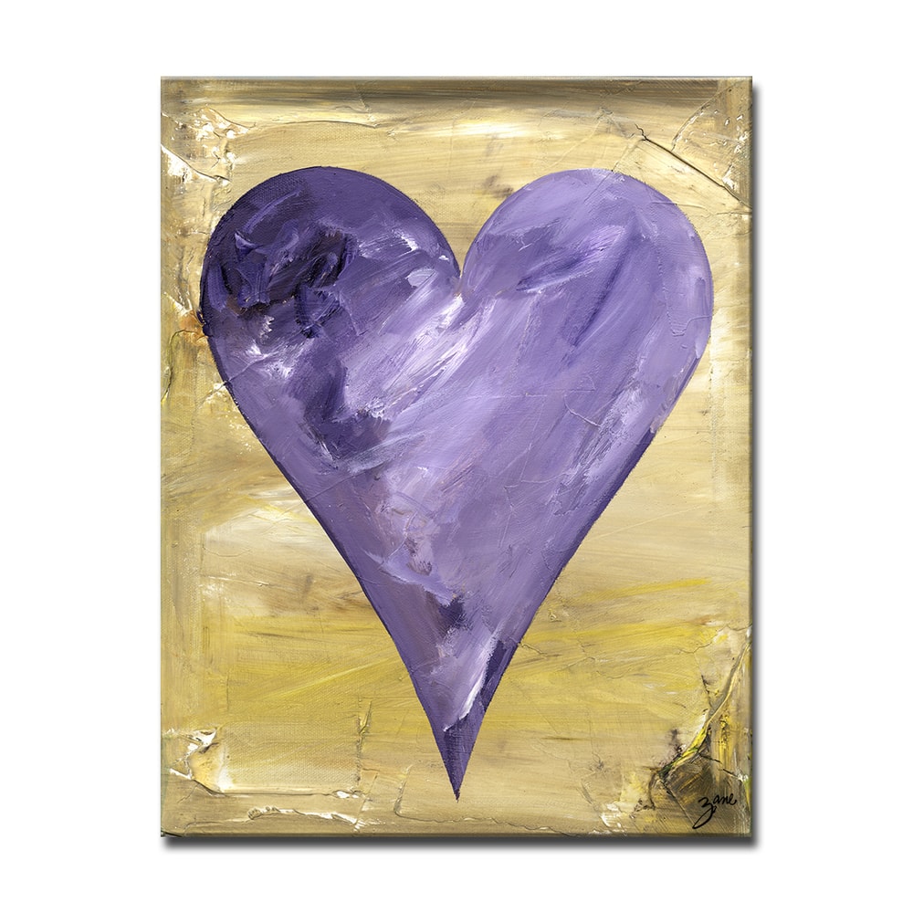 'Heath' Heartwork Wrapped Canvas Wall Art
