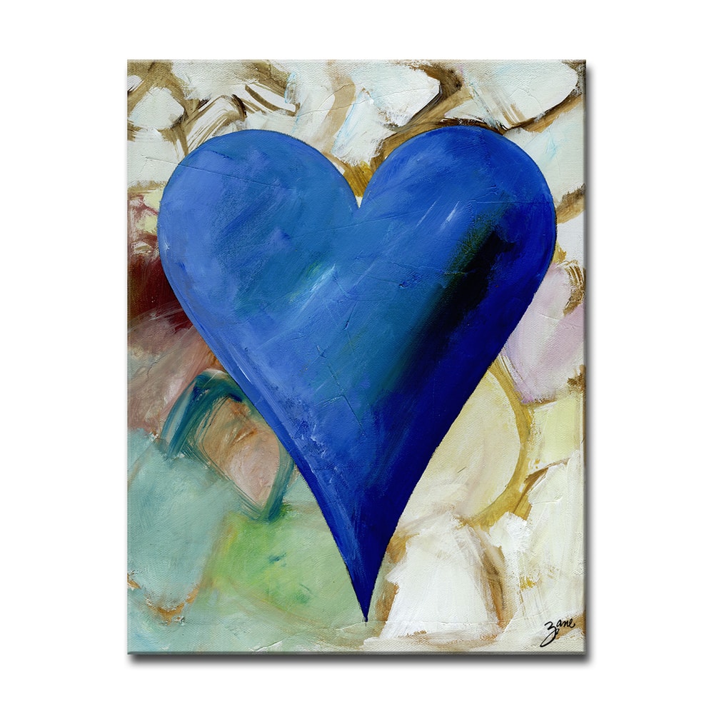 'Ernesto' Heartwork Wrapped Canvas Wall Art