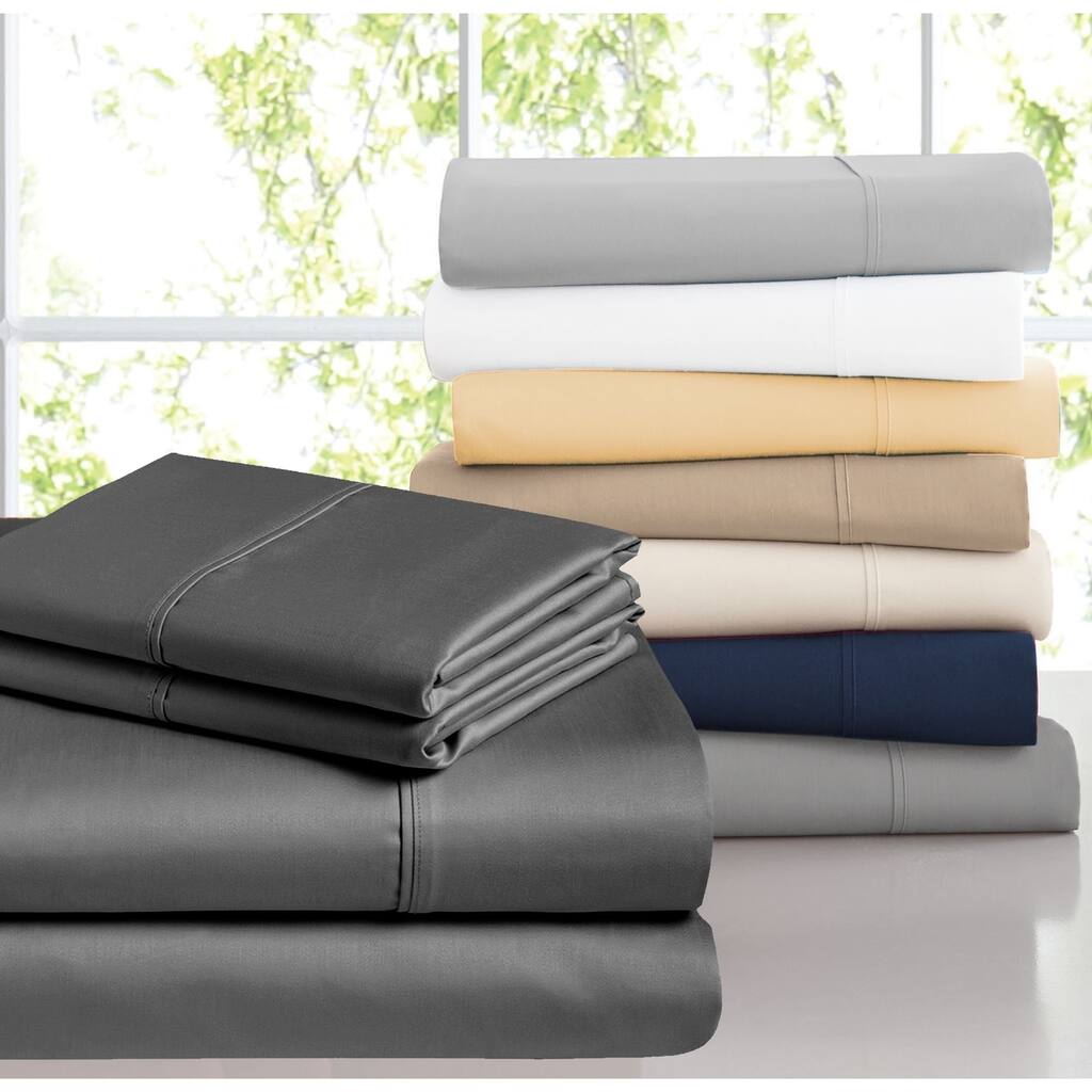 Casa Platino 1200 Thread Count Egyptian Cotton Blend Sheet Set