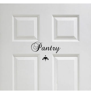 Shop Pantry Vinyl Decal Kitchen Pantry Room Decor Free Shipping