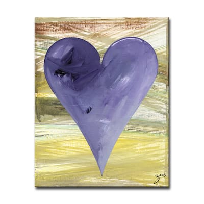 'Christian' Heartwork Wrapped Canvas Wall Art