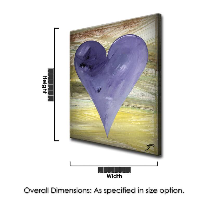 'Christian' Heartwork Wrapped Canvas Wall Art