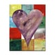 preview thumbnail 1 of 4, 'Cairo' Heartwork Wrapped Canvas Wall Art