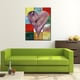 preview thumbnail 3 of 4, 'Cairo' Heartwork Wrapped Canvas Wall Art
