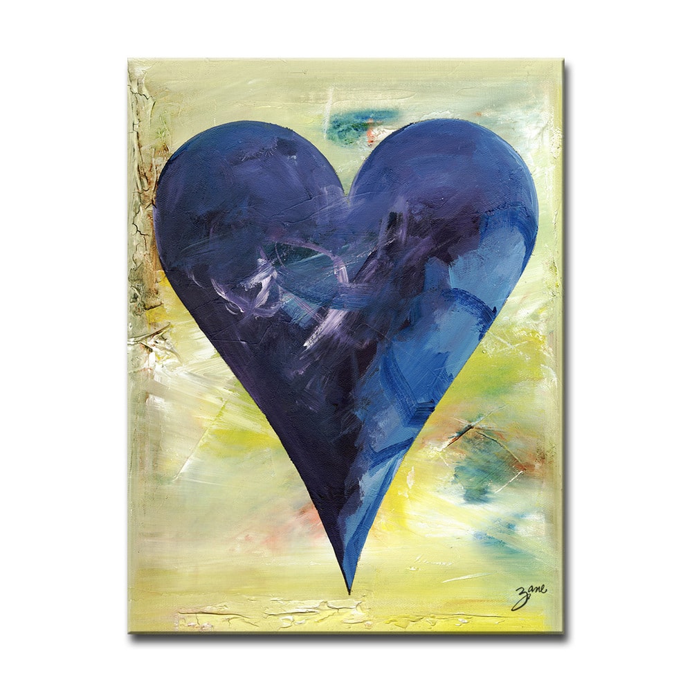 'Barcelona' Heartwork Wrapped Canvas Art