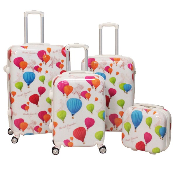 Shop World Traveler Balloon 4-piece Lightweight Hardside Spinner ...