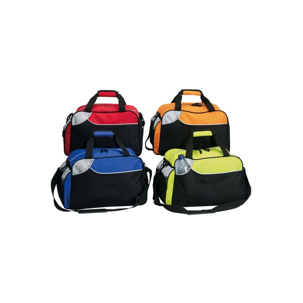 duffel bag with side pockets