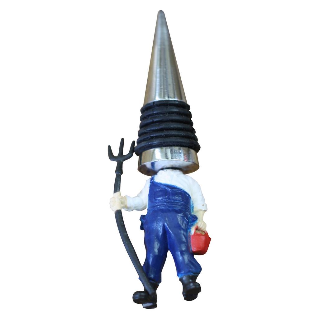 Rocket Bug Thirsty Animal Farmer Wine Stopper