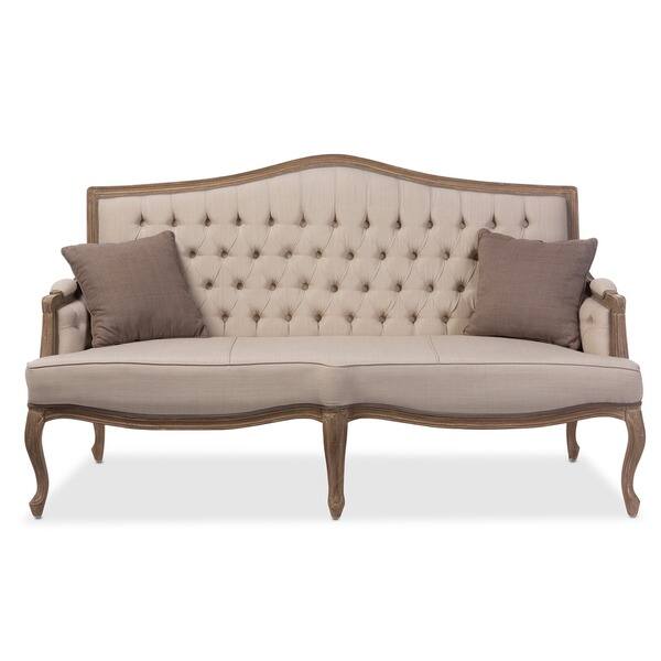 Shop Baxton Studio Oliver French Provincial Style Weathered Oak