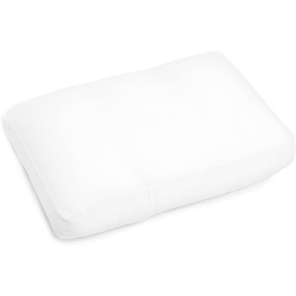 Shop Comfort Cloud Microbead White Pillow Free Shipping On