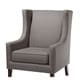 preview thumbnail 4 of 4, Madison Park Weston Charcoal Wing Chair
