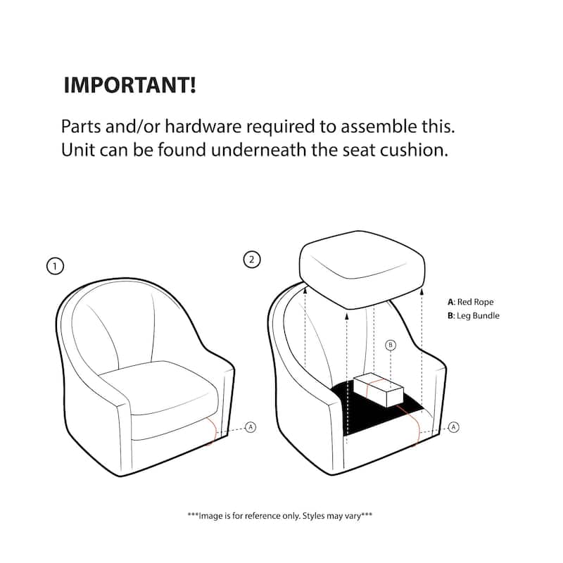 Madison Park Charlie Grey Track Arm Club Chair