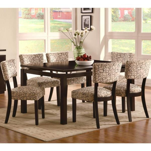 Shop Pilgrim Modern Design Cappuccino Dining Set with Floating Table