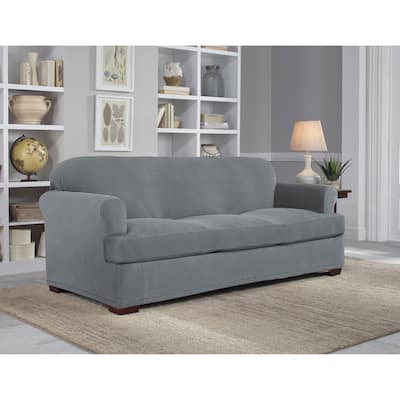 Microsuede Sofa Couch Slipcovers Online At Our Microsuede Sofa Couch Slipcovers
