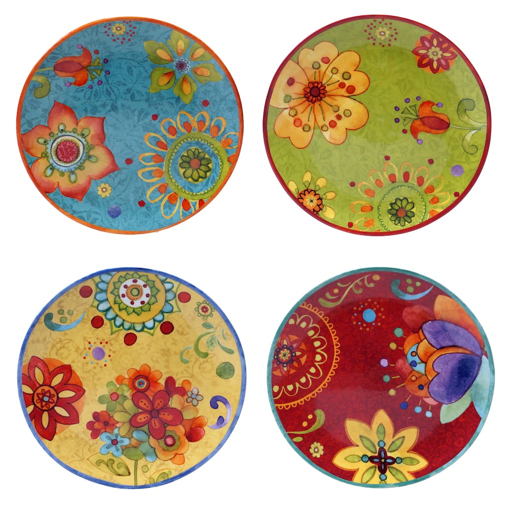Certified International 8.75" Salad/Dessert Plates (Set of 4)