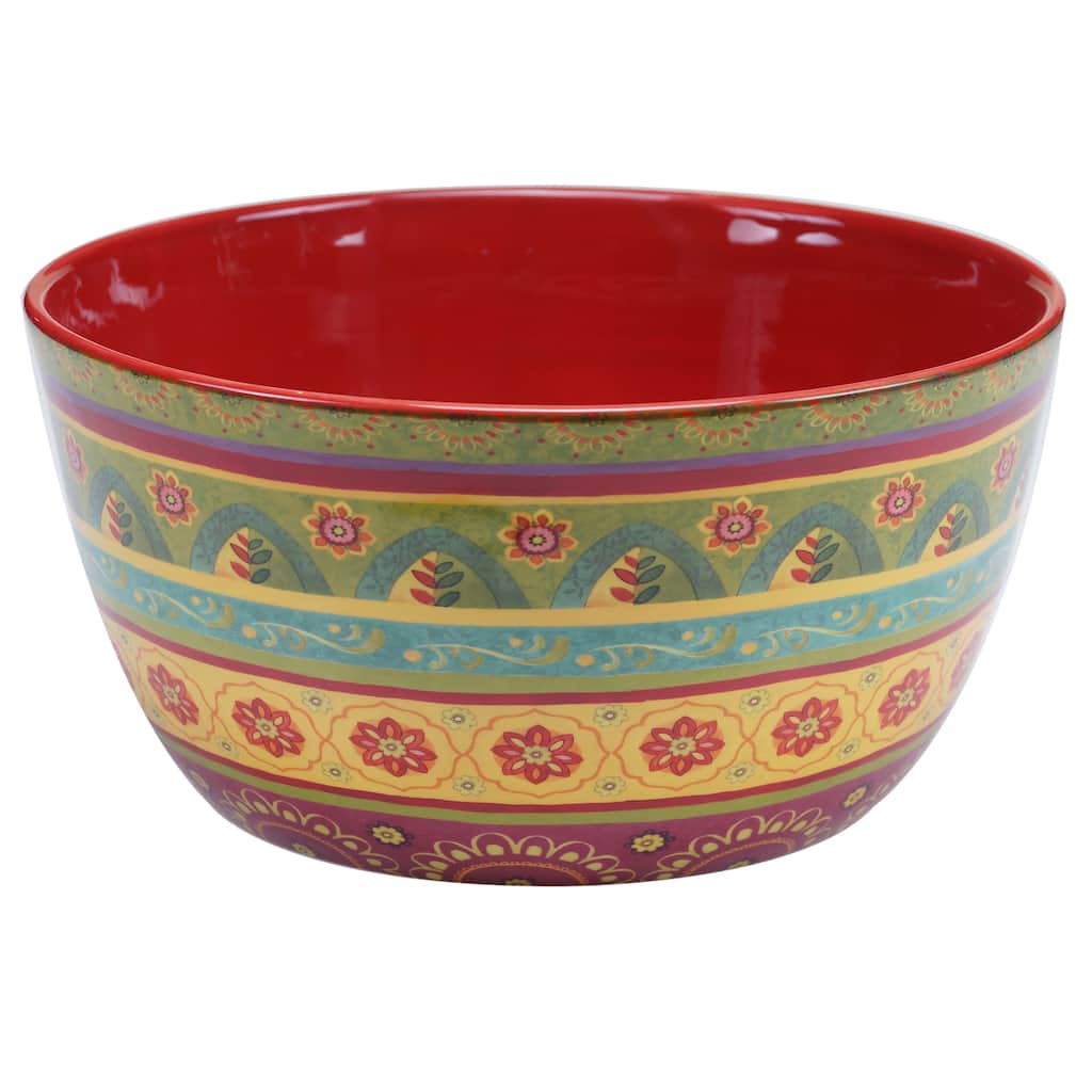 Certified International - Tunisian Sunset Deep Bowl 11" x 5.5"