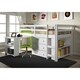 Donco Kids Low Study Loft Desk Twin Bed with Chest and Bookcase - Thumbnail 3