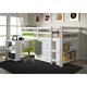 Donco Kids Low Study Loft Desk Twin Bed with Chest and Bookcase - Thumbnail 10