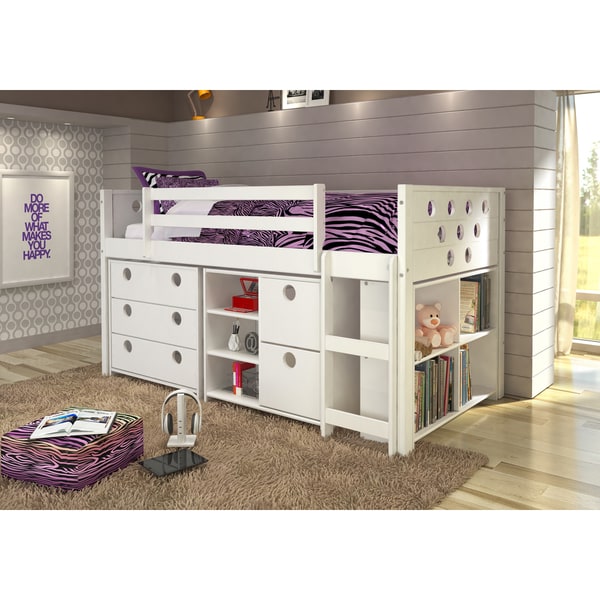 Donco circles low loft outlet bed